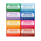 Dr. Bronner's Pure-Castile Magic Bar Almond – gentle cleansing for face, body, and hair