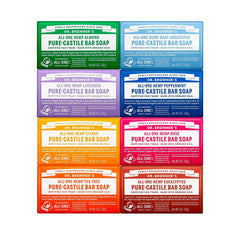 Dr. Bronner's Pure-Castile Magic Bar Almond – gentle cleansing for face, body, and hair