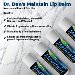 Bálsamo Dr. Dan's Maintain, textura cremosa para hidratación suave