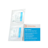 Dr. Dennis Gross Alpha Beta Ultra Gentle Daily Peel, botella de presentación, exfoliación suave para piel sensible.