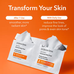 Dr Dennis Gross Alpha Beta Universal Daily Peel, paso 1 para exfoliar suavemente y preparar la piel