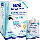 Dr Fischer, empaque de toallitas oculares, ideal para limpieza diaria suave.
