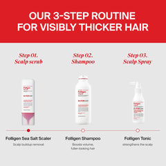 DR.FORHAIR Folligen Shampoo creamy lather illustrates luxurious texture for gentle cleansing.