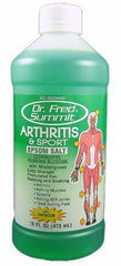 Dr. Fred Summit Epsom Salt, aplicación tópica para confort muscular tras el ejercicio