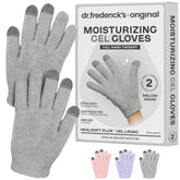 Guantes de gel Dr. Frederick's Original con mango manteca para hidratación profunda.