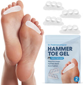 Dr. Frederick's Original Hammer Toe Corrector Gels packaging, ready-to-use toe alignment aid.