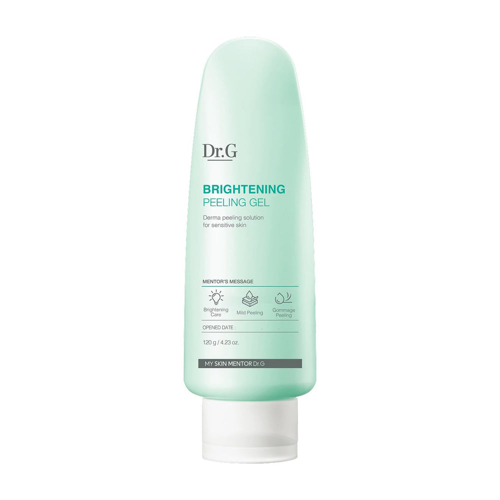 Dr.G Brightening Peeling Gel envase compacto para uso diario suave