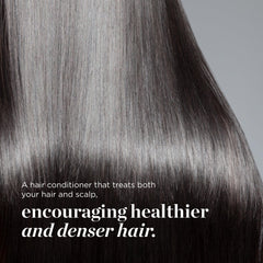 Creamy protein-based conditioner texture shown on a swatch