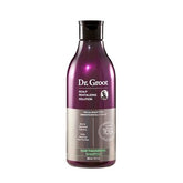 Dr. Groot Hair Thickening Shampoo bottle promoting fuller-looking roots.