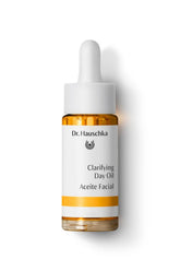 Dr. Hauschka Clarifying Day Oil bottle close-up for daily skin balance