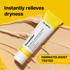 Dr.Jart+ Ceramidin Skin Barrier Cream close-up showing rich texture