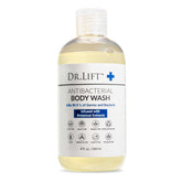 DR. LIFT Jabón corporal antibacterial en botella, limpieza profunda y sensación fresca.