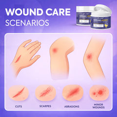 Aplicación diaria de Dr. Luke Miel de Manuka Wound Gel para piel sensible.