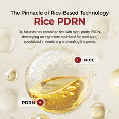 Rice extract ingredient label on Dr.Melaxin packaging