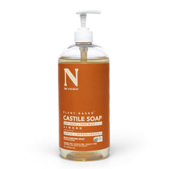 Dr. Natural Jabón Castile líquido para cuerpo y cabello, uso diario y suave