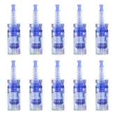 Dr Pen 0.25mm cartridges close-up for at-home microneedling sessions with precision needles