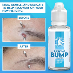 Dr. Piercing Aftercare: gotero de precisión para cuidado localizado en zonas pequeñas.