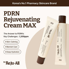Dr. Reju-All PDRN Cream Max gel texture showing light, non-greasy feel.