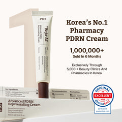 Dr. Reju-All PDRN Cream Max Niacinamide and Panthenol detail suggesting soothing care.