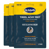 Dr. Scholl's botines calentadores para pies cansados brindan calor suave y relajación.