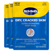 Dr. Scholl's mascarilla para pies secos hidrata y suaviza la piel áspera