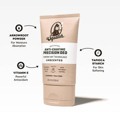 Arrowroot and tapioca ingredients highlight natural skin-friendly care.