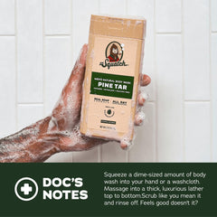 Dr. Squatch Body Scrubber image shows exfoliating grooming tool.