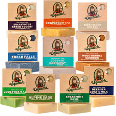 Dr. Squatch Coconut Castaway bar soap for a refreshing morning routine