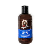 Dr Squatch Fresh Falls Shampoo bottle front shows natural ingredients and a clean scent