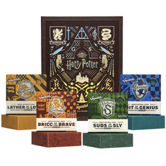 Dr. Squatch Harry Potter collection collector's box with Wizarding World design keeps soaps organized