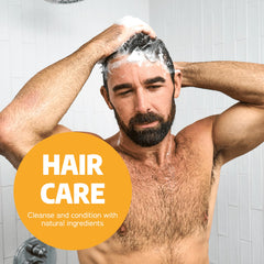 Dr. Squatch jojoba oil ingredient close-up highlights nourishing touch.