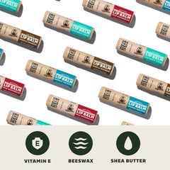 Dr. Squatch Original Mint lip balm stick refreshing and non-greasy.