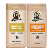 Dr. Squatch Mountain Meadow bottle with masculine scent for daily cleanse
