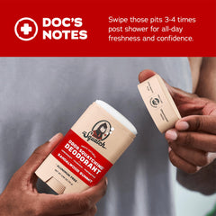 Dr. Squatch Sandalwood Summit 3-pack sleeve displaying long-lasting freshness