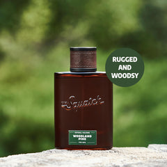 Woodland Pine packaging by Dr. Squatch with eco-friendly design.