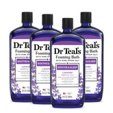 Dr Teal's lavanda, botella de espuma para relajación y piel suave.