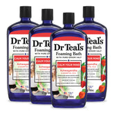 Dr Teal's Bano Espumoso Ashwaganda, espuma relajante para la piel