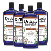 Dr Teal's bano espumoso con coco para experiencia suave