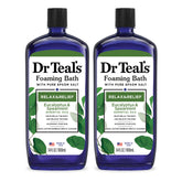 Dr Teal's Baño Espumoso con Eucalipto y Menta: burbujas relajantes.
