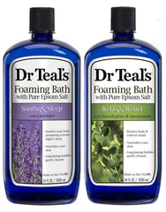 Dr Teal’s Bano Espumoso Lavanda: aroma suave para relajar la mente.