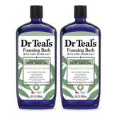 Dr Teal's baño espumoso con sal Epsom y cannabis Sativa en botella para relajación
