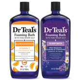 Dr Teal's botella de baño espumoso con sal epsom para relajar la piel