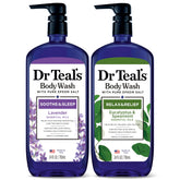 Dr Teal's botella lavanda: aroma relajante para la piel.