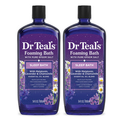 Dr Teal's botella-vertido: baño suave para terminar el día relajado.