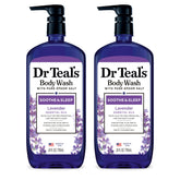 Dr Teal's ducha corporal Lavanda y sal Epsom para relajación suave
