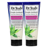 Dr Teals exfoliante de pies con aceite de coco para una piel suave y saludable