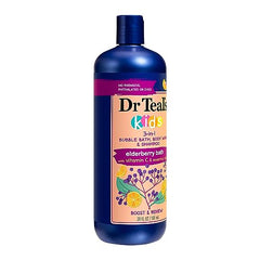 Jabón y champú 3 en 1 Dr Teal's Kids Elderberry para piel y cabello