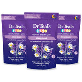 Dr Teal's Kids Gentle Epsom Salt pack frontal para un baño suave y calmante