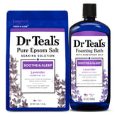Dr Teal's lavanda sal Epsom en bolsa de 3 libras para relajación