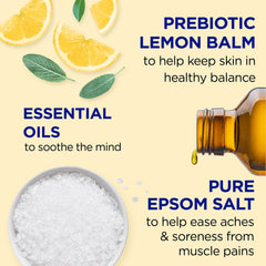 Dr Teal's prebiótico-limon-balsamo: piel equilibrada tras el baño.